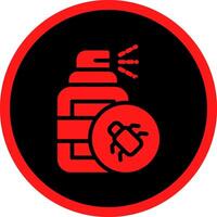 Spray Bottle Creative Icon Design vector