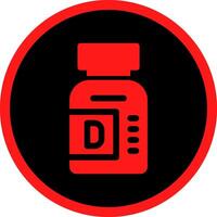 Vitamins Creative Icon Design vector