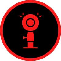 Light Creative Icon Design vector