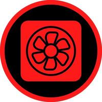Fan Creative Icon Design vector