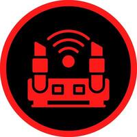 Wifi Router Creative Icon Design vector