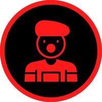 Mime Creative Icon Design vector