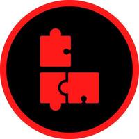 Puzzle Creative Icon Design vector