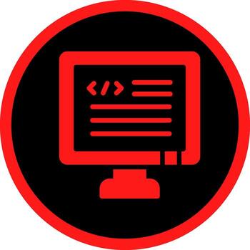Code Creative Icon Design vector