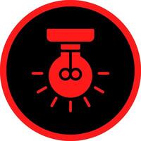 Light Bulb Creative Icon Design vector