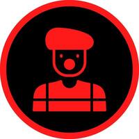Mime Creative Icon Design vector