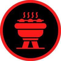 Barbecue Creative Icon Design vector