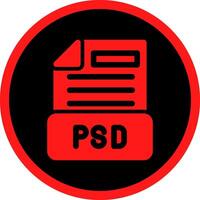 diseño de icono creativo de archivo psd vector