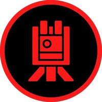 Canvas Creative Icon Design vector