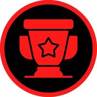 Trophy Creative Icon Design vector