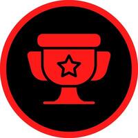 Trophy Creative Icon Design vector