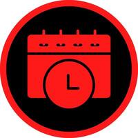 Schedule Creative Icon Design vector