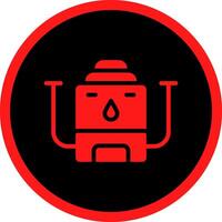 Water Boiler Creative Icon Design vector