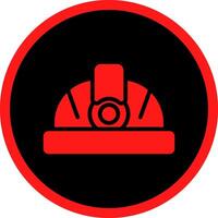 Helmet Creative Icon Design vector
