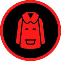 Rain Suit Creative Icon Design vector