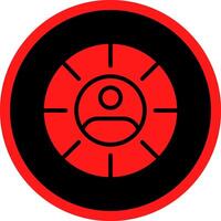 Targeting Creative Icon Design vector