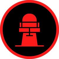 High Chair Creative Icon Design vector