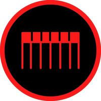 Comb Creative Icon Design vector