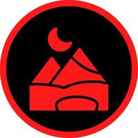 Oasis Creative Icon Design vector
