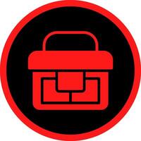 Fish Cooler Creative Icon Design vector