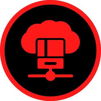 estudiar base de datos creativo icono diseño vector