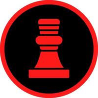 Chess Game Creative Icon Design vector