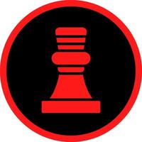 Chess Game Creative Icon Design vector