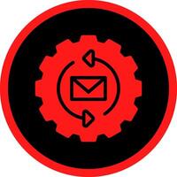 Marketing Automation Creative Icon Design vector