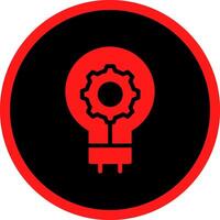 Idea Generation Creative Icon Design vector