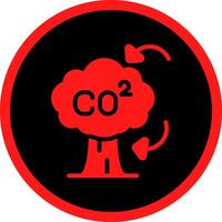 CO2 Creative Icon Design vector