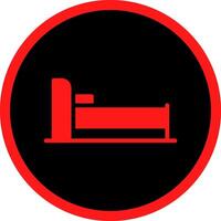 diseño de icono creativo de cama vector