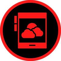 Weather App Creative Icon Design vector