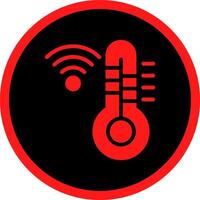 Thermostat Creative Icon Design vector