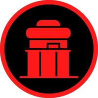 Food Stand Creative Icon Design vector