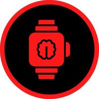 inteligente reloj creativo icono diseño vector