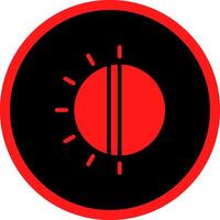 Eclipse Creative Icon Design vector