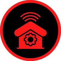 Home Automation Creative Icon Design vector