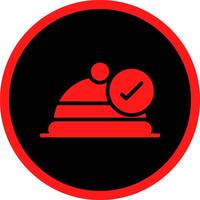 Safe Food Handling Creative Icon Design vector