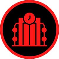 Time Machine Creative Icon Design vector