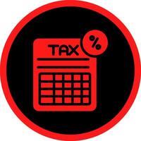 Tax Benefits Creative Icon Design vector
