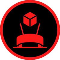 Head Up Display Creative Icon Design vector