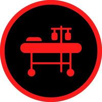 Stretcher Creative Icon Design vector