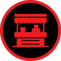 Stand Creative Icon Design vector