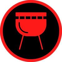 Barbecue Creative Icon Design vector