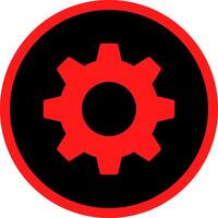 Cog Creative Icon Design vector