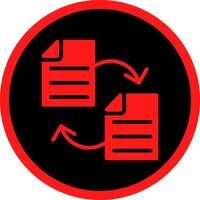 Copy Document Creative Icon Design vector