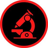 Microscope Creative Icon Design vector