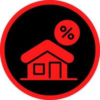 Home Mortgage Creative Icon Design vector