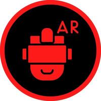 Arkansas casco creativo icono diseño vector