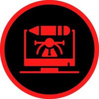 Digital Art Creative Icon Design vector